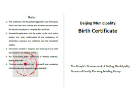 京华出生证明翻译公司